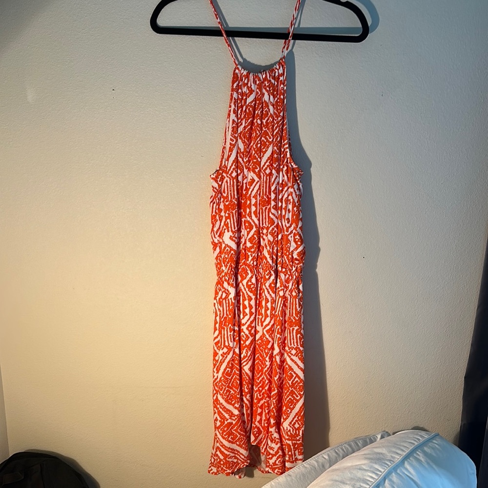 Ella moss orange dress